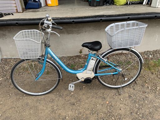 YAMAHA　ヤマハ　PAS　パス　電動アシスト自転車　26インチ　PZ26　黒　中古　札幌