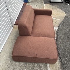 ソファ　茶色の画像