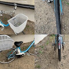YAMAHA　ヤマハ　PAS　パス　電動アシスト自転車　26インチ　PZ26　黒　中古　札幌の画像
