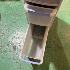 プラスチックケース　収納ケース　隙間収納　キャスター付き　5段　【17.5×43.4×1×110】の画像