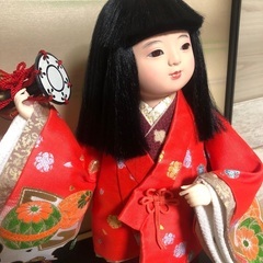 美品 日本人形 関光 夢わらべ 女の子 着物 節句 JAPAN コレクション インテリア 伝統工芸 雛祭 飾り 子ども 童 市松の画像