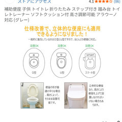 【未使用】Thinkmax 子ども用補助便座の画像