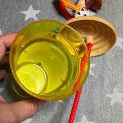 トイストーリー（ウッディー）ストロー付きコップの画像