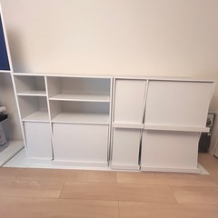 お洒落な棚　ほわホワイト