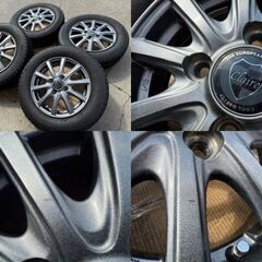 Claire 13インチ スタッドレス 軽自動車 エブリィ、ミライース、プレオ