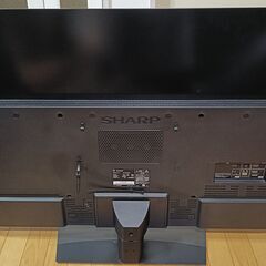 値下げ‼️無料配送 美品 2020年 SHARP AQUOS 55V型 4T-C55CQ1 4K有機ELテレビ HDR10 Youtube NETFLIX 多機能音声リモコンの画像