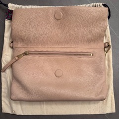 トリーバーチ ショルダーバッグ クラッチ 2way ベージュの画像