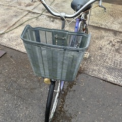早い方優先！ブリヂストン　自転車　カゴ付き　ママチャリ　の画像