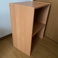 カラーボックス⑦二段の画像