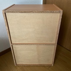 カラーボックス⑦二段の画像
