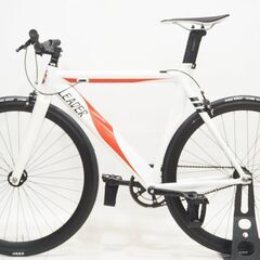 LEADER BIKE 「リーダーバイク」 735TR 仮面ライダー×LEADER サイクロン号 2021年モデル ピストバイク/ 京都西院店の画像