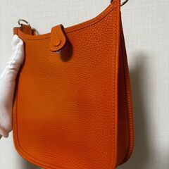 HERMÈS エルメス エヴリンTPM オレンジ 新品未使用の画像