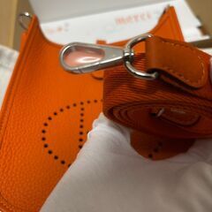 HERMÈS エルメス エヴリンTPM オレンジ 新品未使用の画像