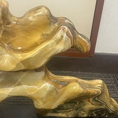 鑑賞石　重さ15kg縞瑪瑙　メノウ　置物パワーストーン インテリア 天然石の画像