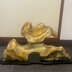 鑑賞石　重さ15kg縞瑪瑙　メノウ　置物パワーストーン インテリア 天然石の画像