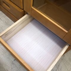 【ジャングルジャングルサカイ石津店】ガラス扉付き収納棚 本棚 多目的収納 収納 整理　新生活 クリーニング済み 堺市 西区 東区 北区 南区 堺区 石津の画像