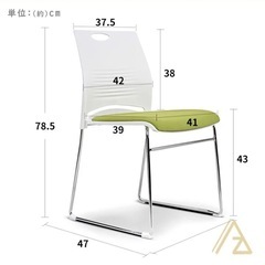 ほぼ新品です✨️ミーティングチェア4脚セットの画像