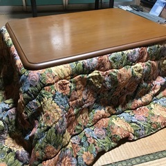 カインズ  家具調こたつ　長方形　　神奈川県三浦市横須賀市でもお渡し可能の画像