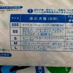 犬用紙おむつ2個の画像