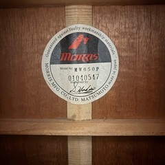【Morris】アコースティックギターMW 650P【松戸市リユース工房】の画像