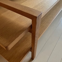 希少 廃盤品　ホワイトオーク無垢材　TVボード　2000mmの画像