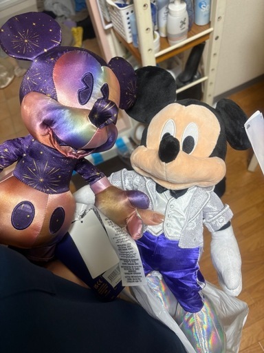 ミッキー　ぬいぐるみ　ディズニー
