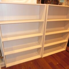 コーナンオリジナル LIFELEX 文庫本専用 カラーボックス 薄型本棚 ウッドホワイト コミックラック 本棚  ロータイプ 木製 の画像