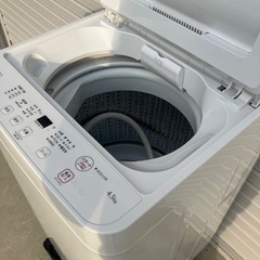 YWM-T45L-W RORO 【枚方市】使用回数10回未満　4.5kg洗濯機　動作確認済みの画像