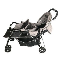 besrey ベビーカー 2人乗りベビーカー 双子用 背面タイプ 折りたたみ可能 ★S3309Aの画像