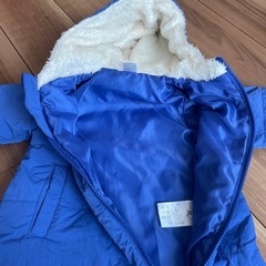 futafuta ジャンプスーツ つなぎ カバーオール 防寒 80cmの画像