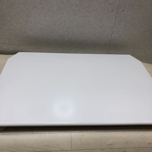 ぼん家具 BON FURNITURE フラットパネルローテーブル TBLUB1620 Sサイズ ホワイト 白 新品 未使用 未組立 シンプル モダン センターテーブル　251016-11