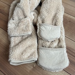 くま カバーオール ジャンプスーツ つなぎ　アウター フリーサイズの画像