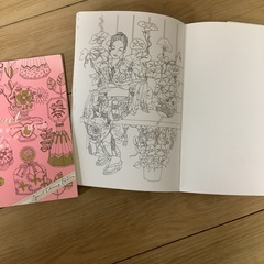 大人のぬり絵の画像