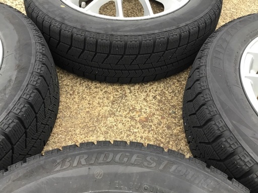 155/65R14 アルミホイール付スタッドレスタイヤ4本セット
