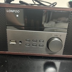 ジャンク品　lonpoo CDプレイヤー　Bluetoothの画像