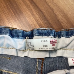 未使用あり ジンボリー Gymboree ZARA カーゴパンツ デニムの画像