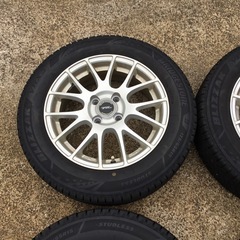 175/65R15 アルミホイール付スタッドレスタイヤ4本セットの画像