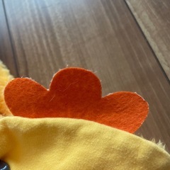 もこもこカバーオール サイズ50-70ひよこ　ハロウィン 防寒の画像