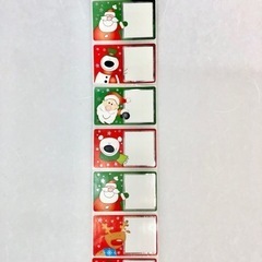 クリスマス　フラグ　シールの画像