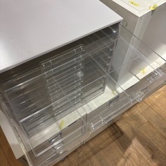 10段 透明 引出しレターケース の画像