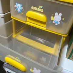 エルフィンドール収納ケース、おもちゃ箱の画像