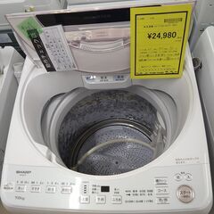 リユースのサカイ浦和店 【F054】★洗濯機 シャープ ES-GV7F 2021の画像