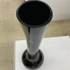 カメイガラス 花瓶 花器 黒の画像