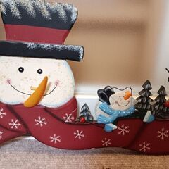 カントリー雑貨冬季飾り5種類の画像