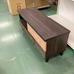 家具ならトレファク吉川店！！   ローボード　ダークブラウンの画像