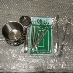 ステンレススチール調理器具セットの画像