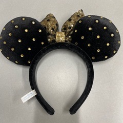 ミニー　ゴールド　カチューシャ　ディズニーリゾート　の画像