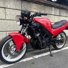 CBR250F ネイキッド仕様　実働　書有　関東圏内近県配達無料　即乗り可の画像