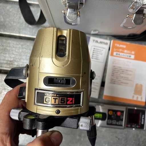 [11月22日〜23日 ]]タジマ  GT5Zi レーザー墨出し器 セット 動作品