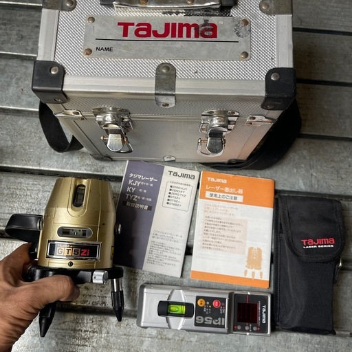 [11月22日〜23日 ]]タジマ  GT5Zi レーザー墨出し器 セット 動作品